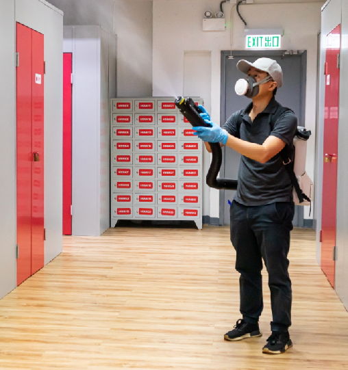 迷你倉定期清潔